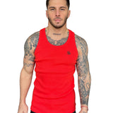 Mawada - Red Tank Top for Men - Sarman Fashion - Wholesale Clothing Fashion Brand for Men from Canada