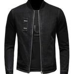 MDTR - Long Sleeve Jeans Jacket for Men - Sarman Fashion - Wholesale Clothing Fashion Brand for Men from Canada