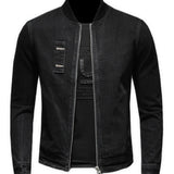 MDTR - Long Sleeve Jeans Jacket for Men - Sarman Fashion - Wholesale Clothing Fashion Brand for Men from Canada