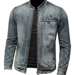 MDXC - Long Sleeve Jeans Jacket for Men - Sarman Fashion - Wholesale Clothing Fashion Brand for Men from Canada