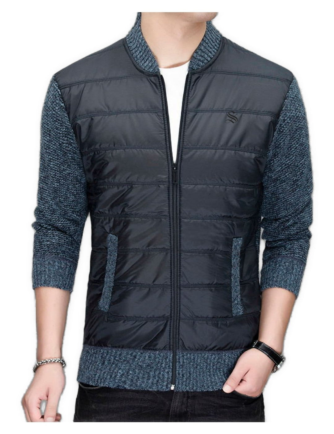 Meeti 4 - Long Sleeve Jacket for Men - Sarman Fashion - Wholesale Clothing Fashion Brand for Men from Canada