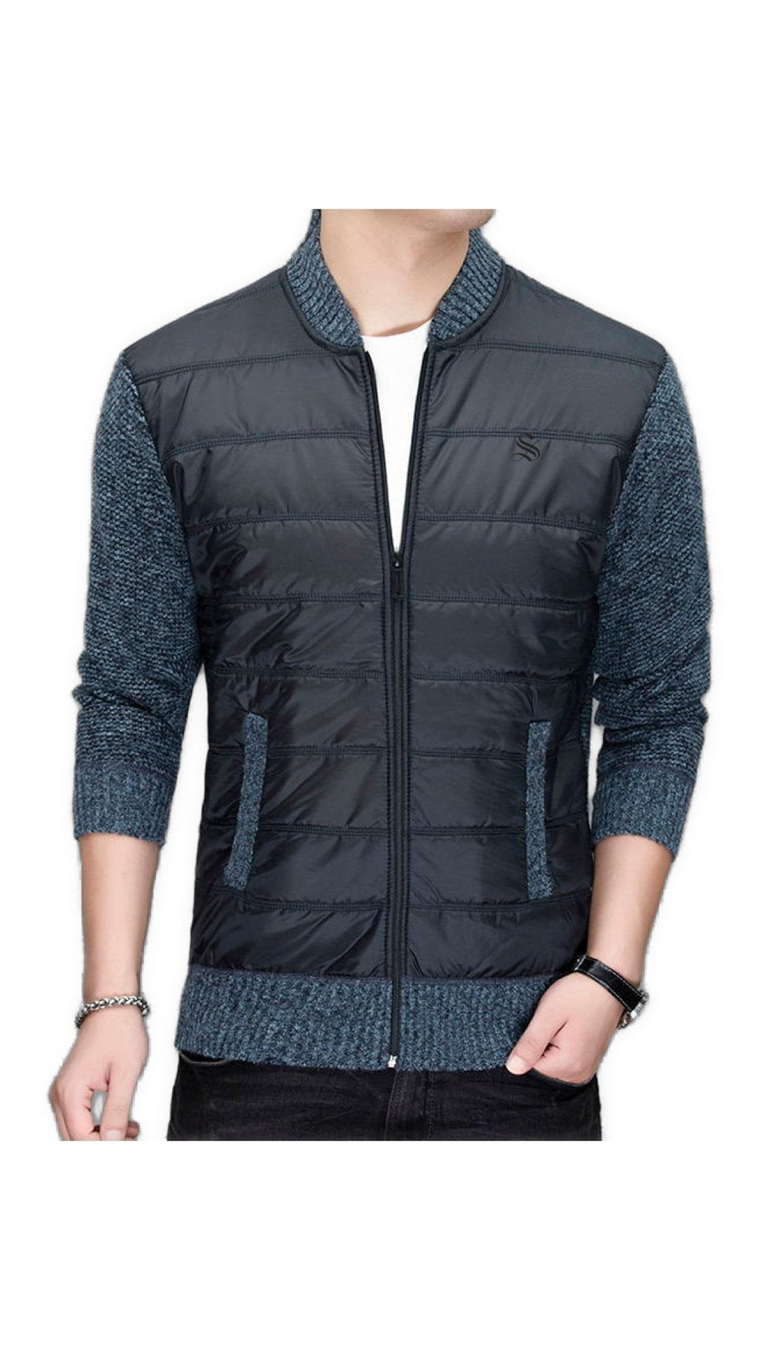 Meeti 4 - Long Sleeve Jacket for Men - Sarman Fashion - Wholesale Clothing Fashion Brand for Men from Canada