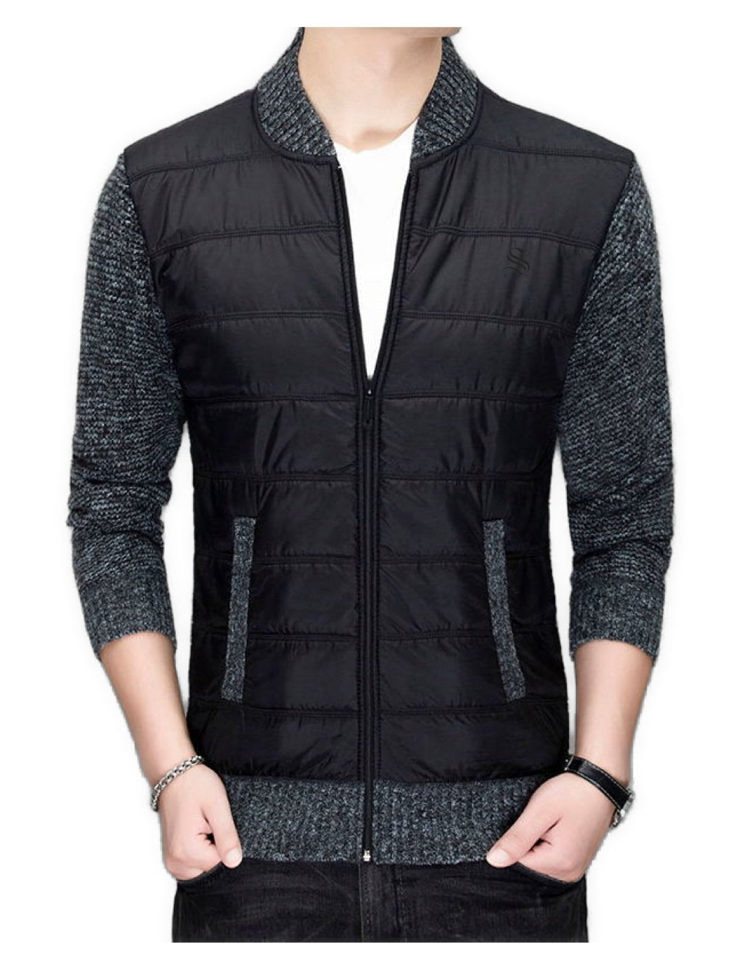 Meeti 4 - Long Sleeve Jacket for Men - Sarman Fashion - Wholesale Clothing Fashion Brand for Men from Canada