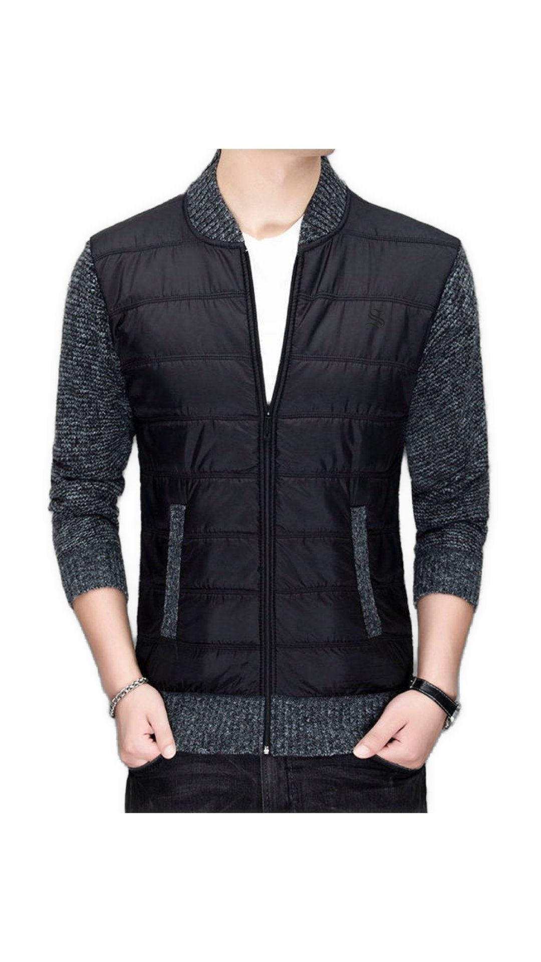 Meeti 4 - Long Sleeve Jacket for Men - Sarman Fashion - Wholesale Clothing Fashion Brand for Men from Canada