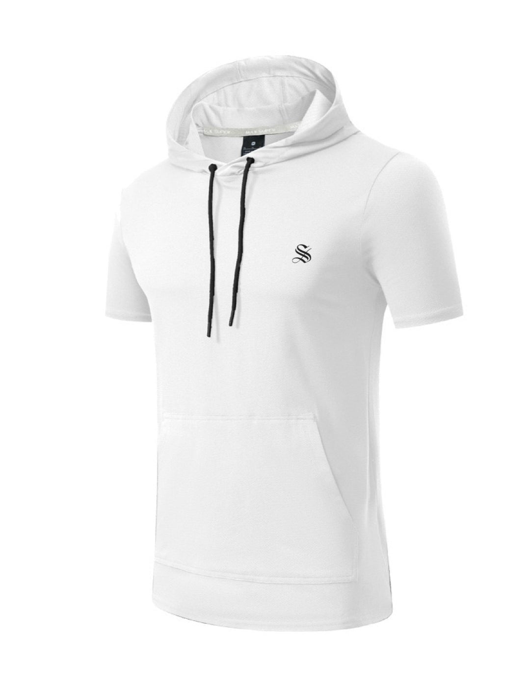 Mentol - Hood T-shirt for Men - Sarman Fashion - Wholesale Clothing Fashion Brand for Men from Canada
