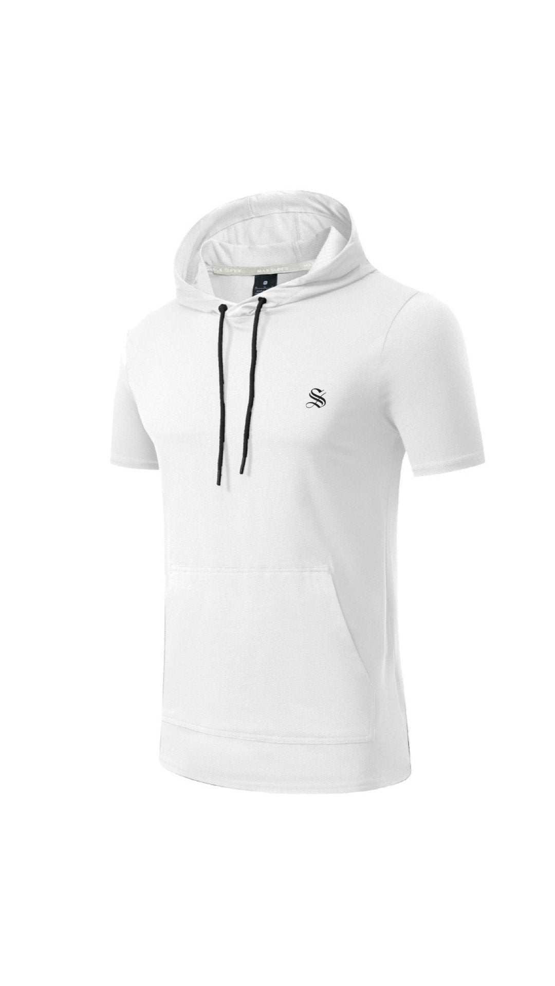 Mentol - Hood T-shirt for Men - Sarman Fashion - Wholesale Clothing Fashion Brand for Men from Canada