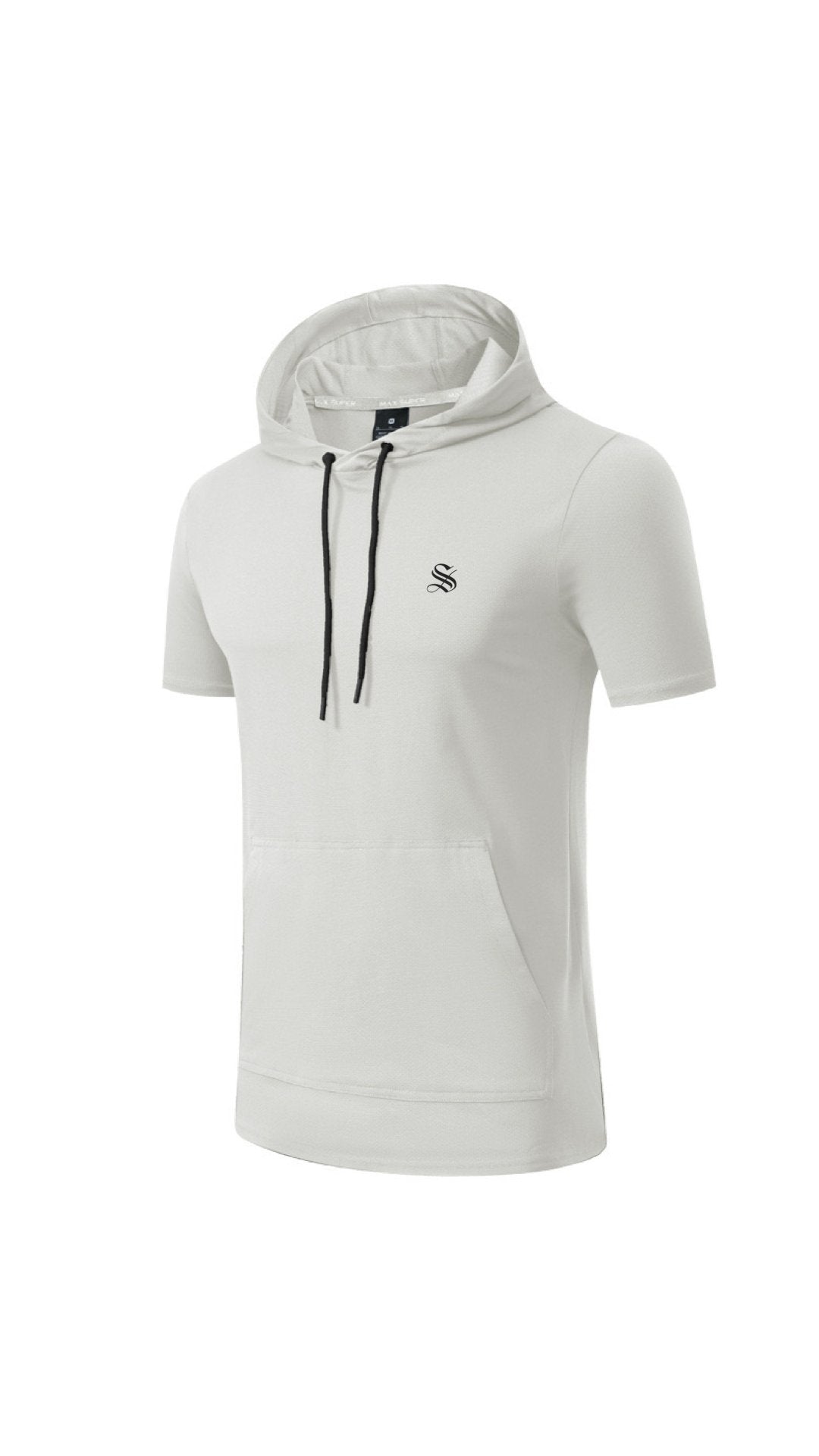 Mentol - Hood T-shirt for Men - Sarman Fashion - Wholesale Clothing Fashion Brand for Men from Canada