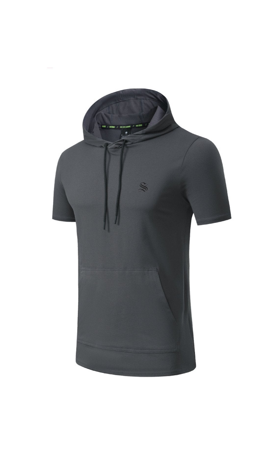 Mentol - Hood T-shirt for Men - Sarman Fashion - Wholesale Clothing Fashion Brand for Men from Canada