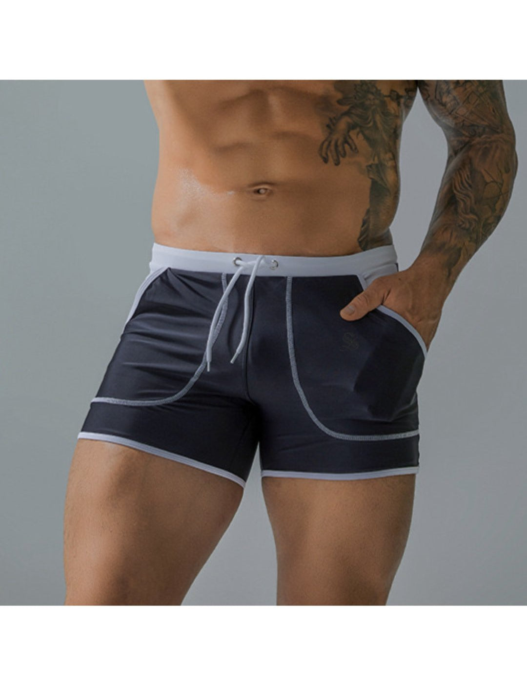 MiamiVibe 3 - Swimming shorts for Men - Sarman Fashion - Wholesale Clothing Fashion Brand for Men from Canada