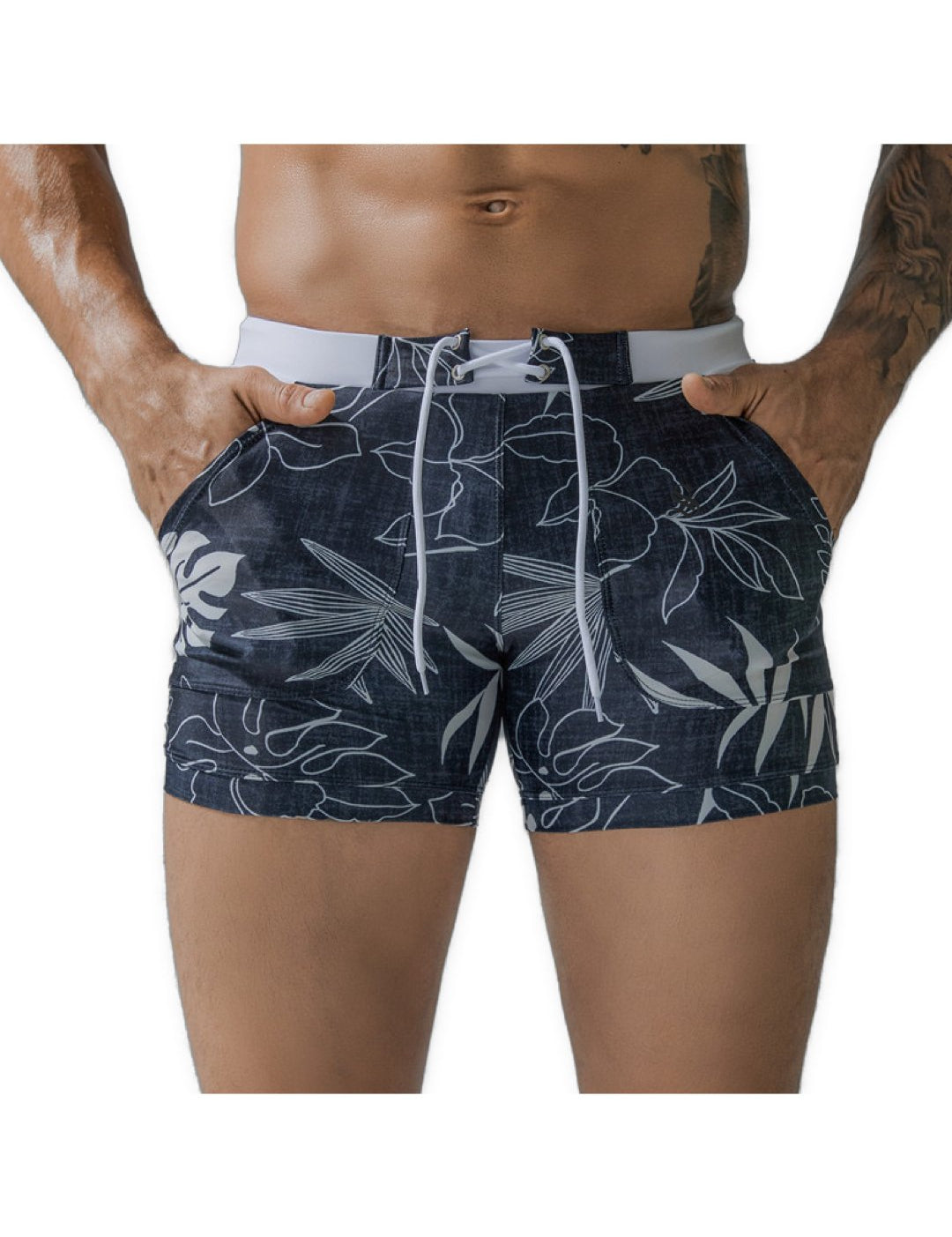 MiamiVibe 4 - Swimming shorts for Men - Sarman Fashion - Wholesale Clothing Fashion Brand for Men from Canada