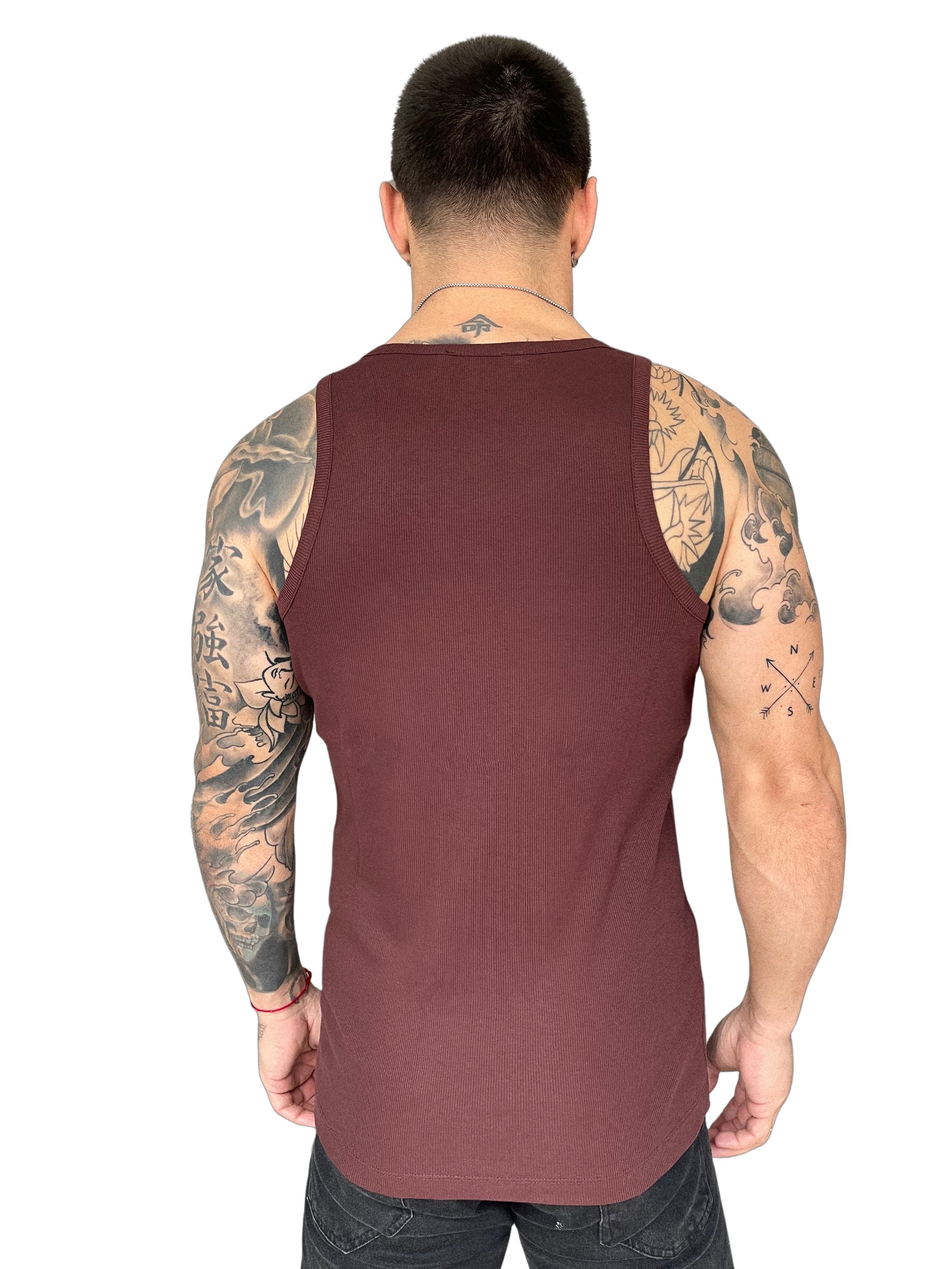 Michael - Kiremit Tank Top for Men - Sarman Fashion - Wholesale Clothing Fashion Brand for Men from Canada