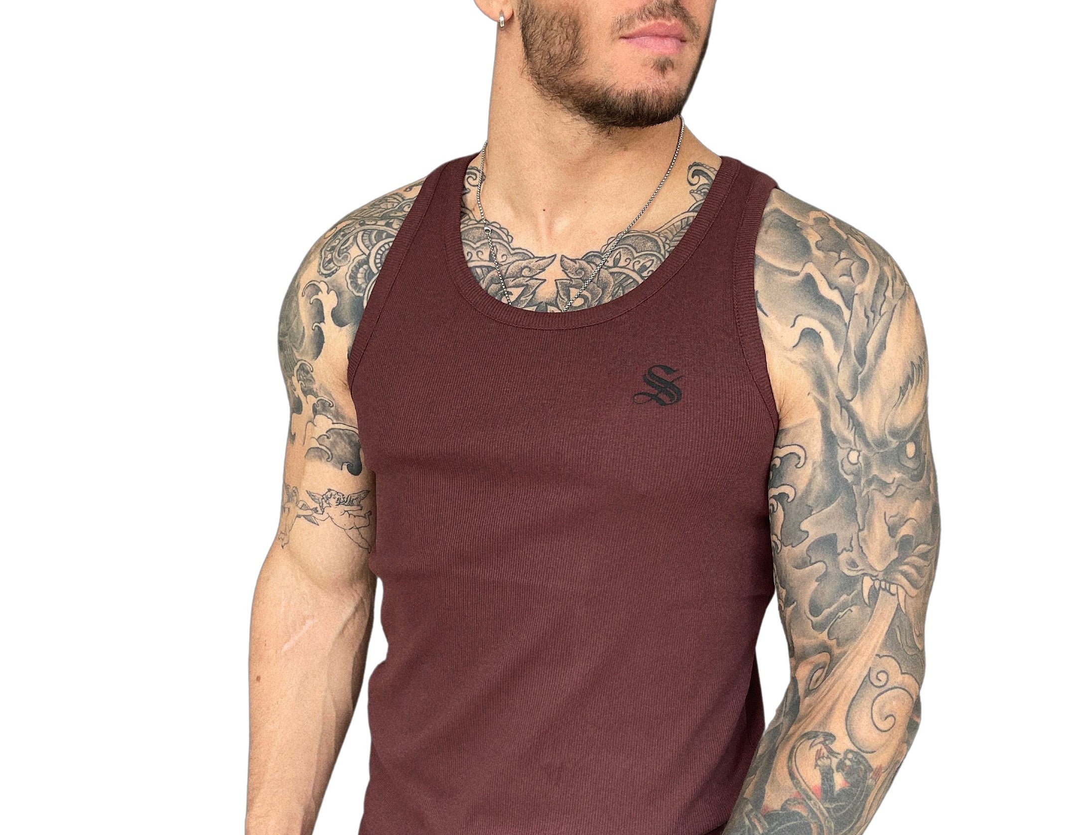 Michael - Kiremit Tank Top for Men - Sarman Fashion - Wholesale Clothing Fashion Brand for Men from Canada