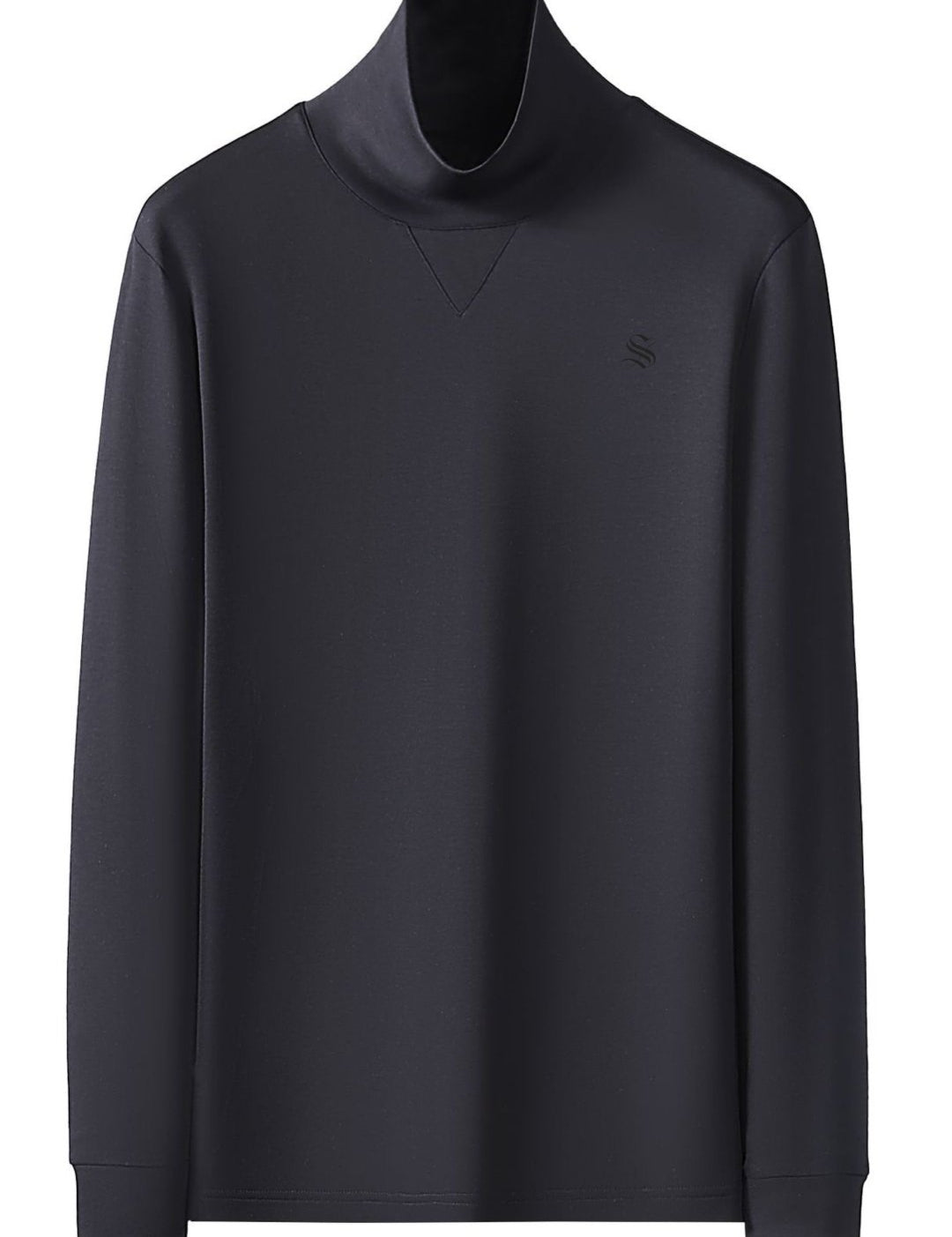 Mila - High Neck Long Sleeves Shirt for Men - Sarman Fashion - Wholesale Clothing Fashion Brand for Men from Canada