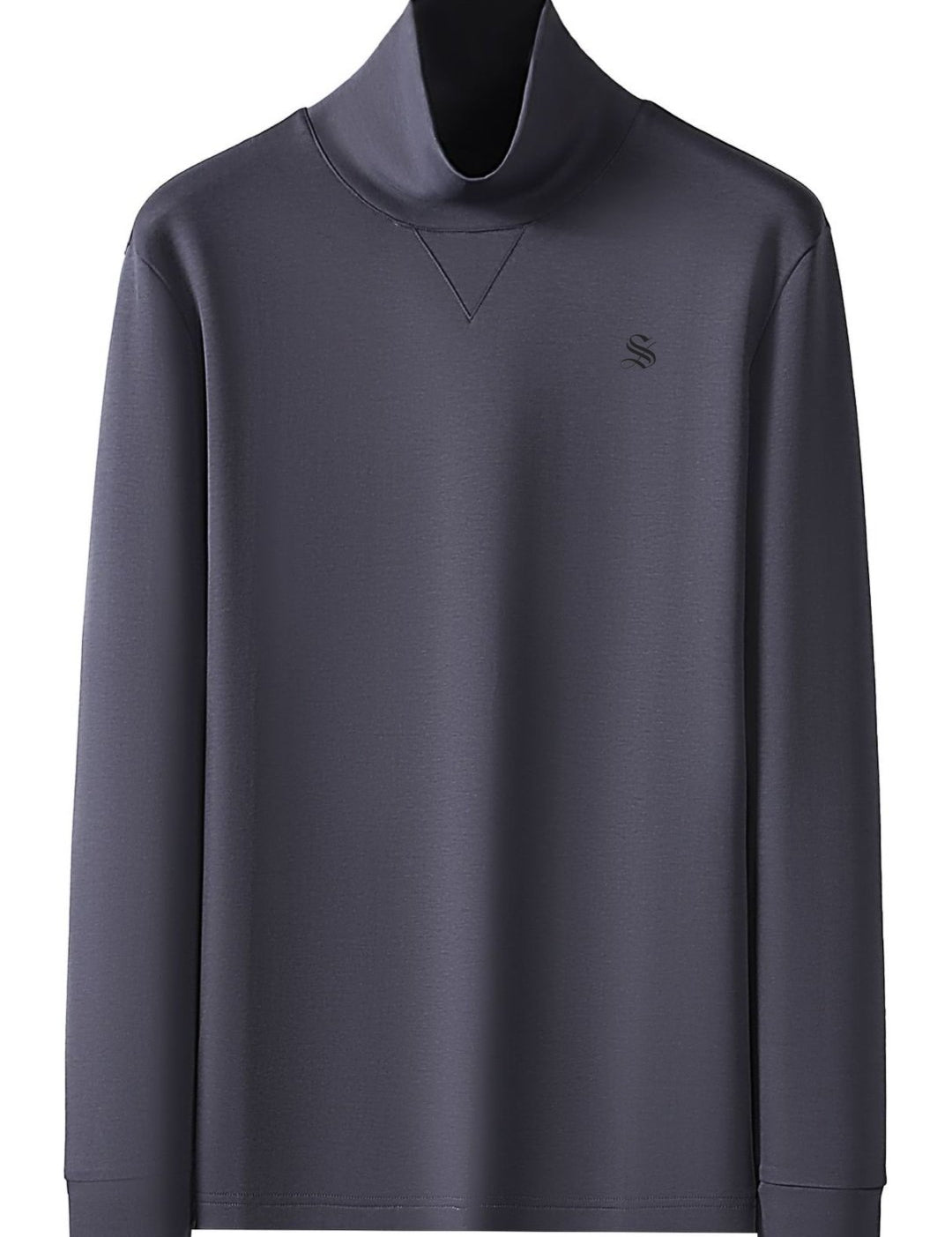 Mila - High Neck Long Sleeves Shirt for Men - Sarman Fashion - Wholesale Clothing Fashion Brand for Men from Canada