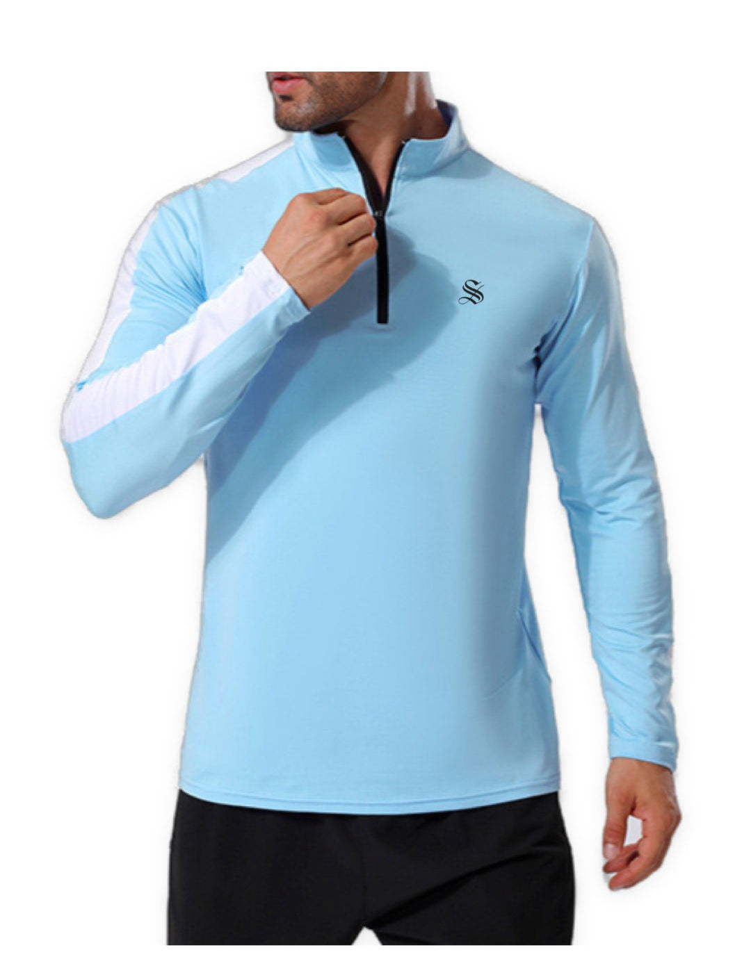 Millio 2 - Long Sleeves Track Top for Men - Sarman Fashion - Wholesale Clothing Fashion Brand for Men from Canada
