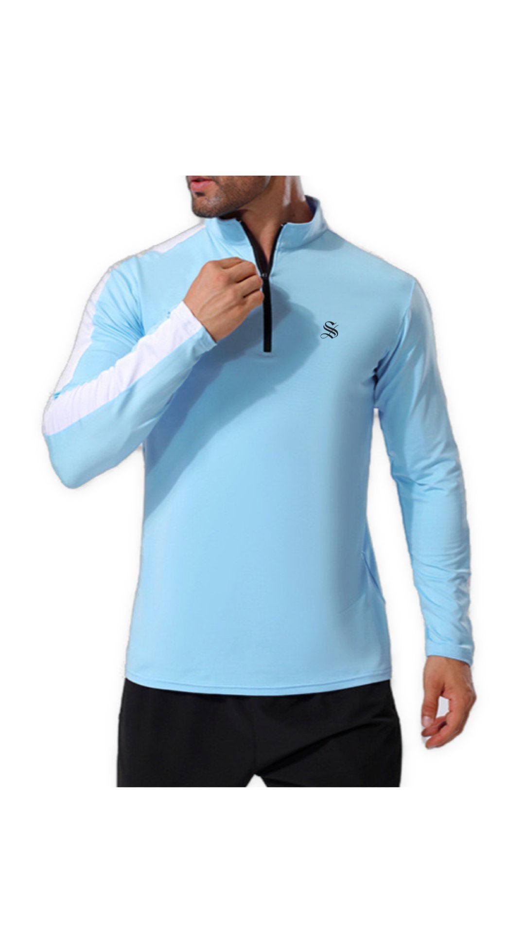 Millio 2 - Long Sleeves Track Top for Men - Sarman Fashion - Wholesale Clothing Fashion Brand for Men from Canada