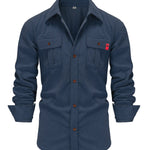 Minzu - Long Sleeves Shirt for Men - Sarman Fashion - Wholesale Clothing Fashion Brand for Men from Canada