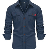 Minzu - Long Sleeves Shirt for Men - Sarman Fashion - Wholesale Clothing Fashion Brand for Men from Canada
