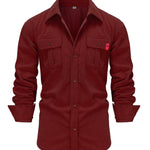 Minzu - Long Sleeves Shirt for Men - Sarman Fashion - Wholesale Clothing Fashion Brand for Men from Canada