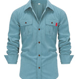Minzu - Long Sleeves Shirt for Men - Sarman Fashion - Wholesale Clothing Fashion Brand for Men from Canada