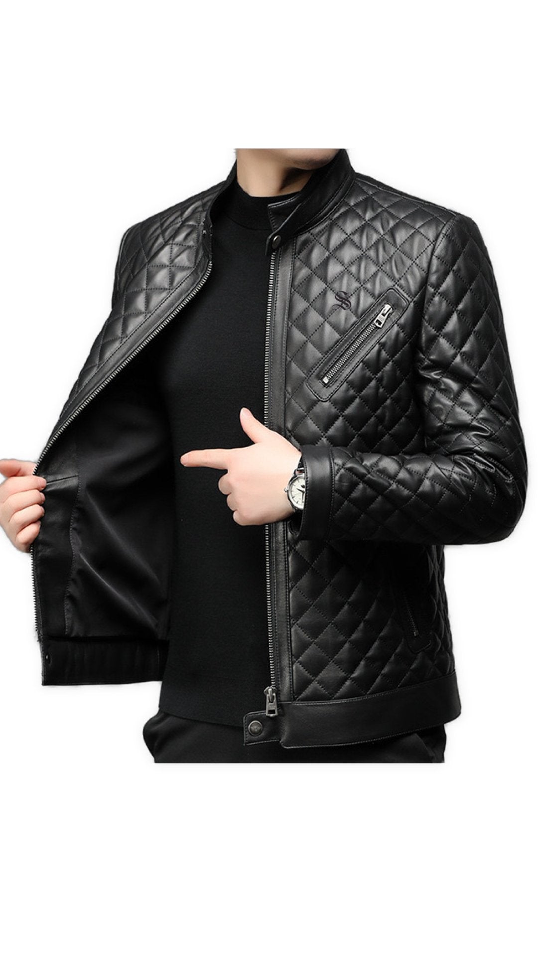 Mnoru - Jacket for Men - Sarman Fashion - Wholesale Clothing Fashion Brand for Men from Canada
