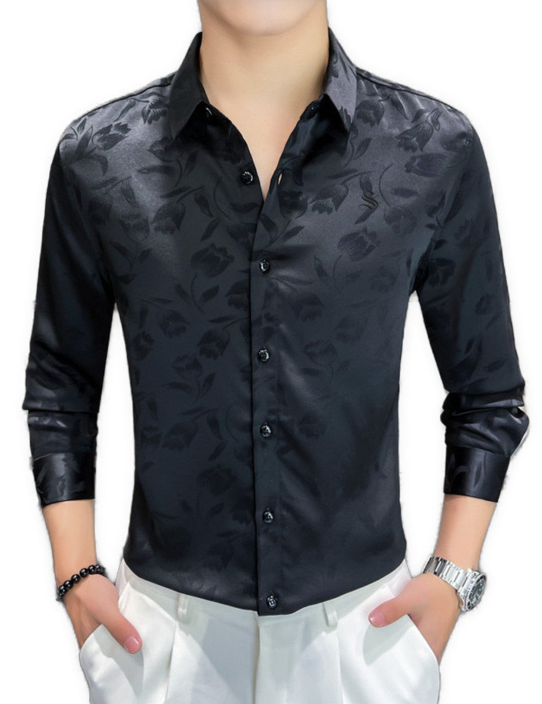 Moldod - Long Sleeves Shirt for Men - Sarman Fashion - Wholesale Clothing Fashion Brand for Men from Canada