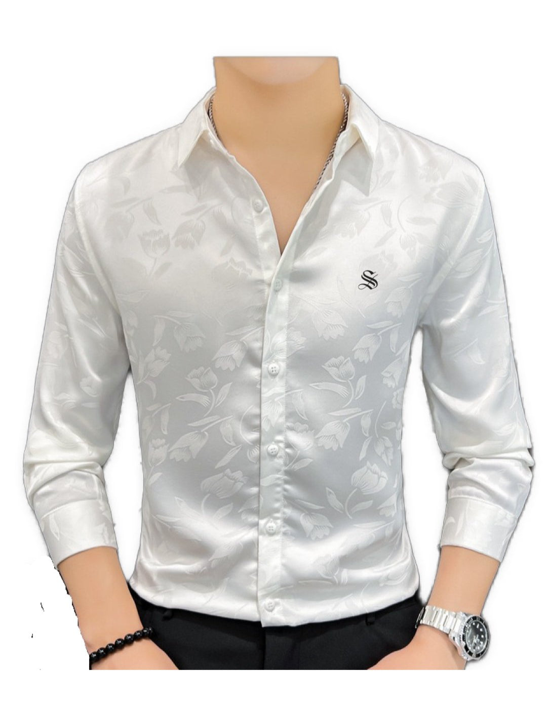 Moldod - Long Sleeves Shirt for Men - Sarman Fashion - Wholesale Clothing Fashion Brand for Men from Canada