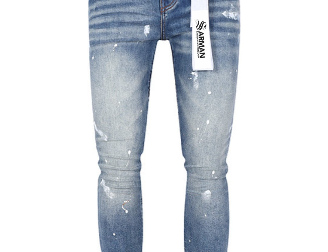 Moloko - Skinny Legs Denim Jeans for Men - Sarman Fashion - Wholesale Clothing Fashion Brand for Men from Canada