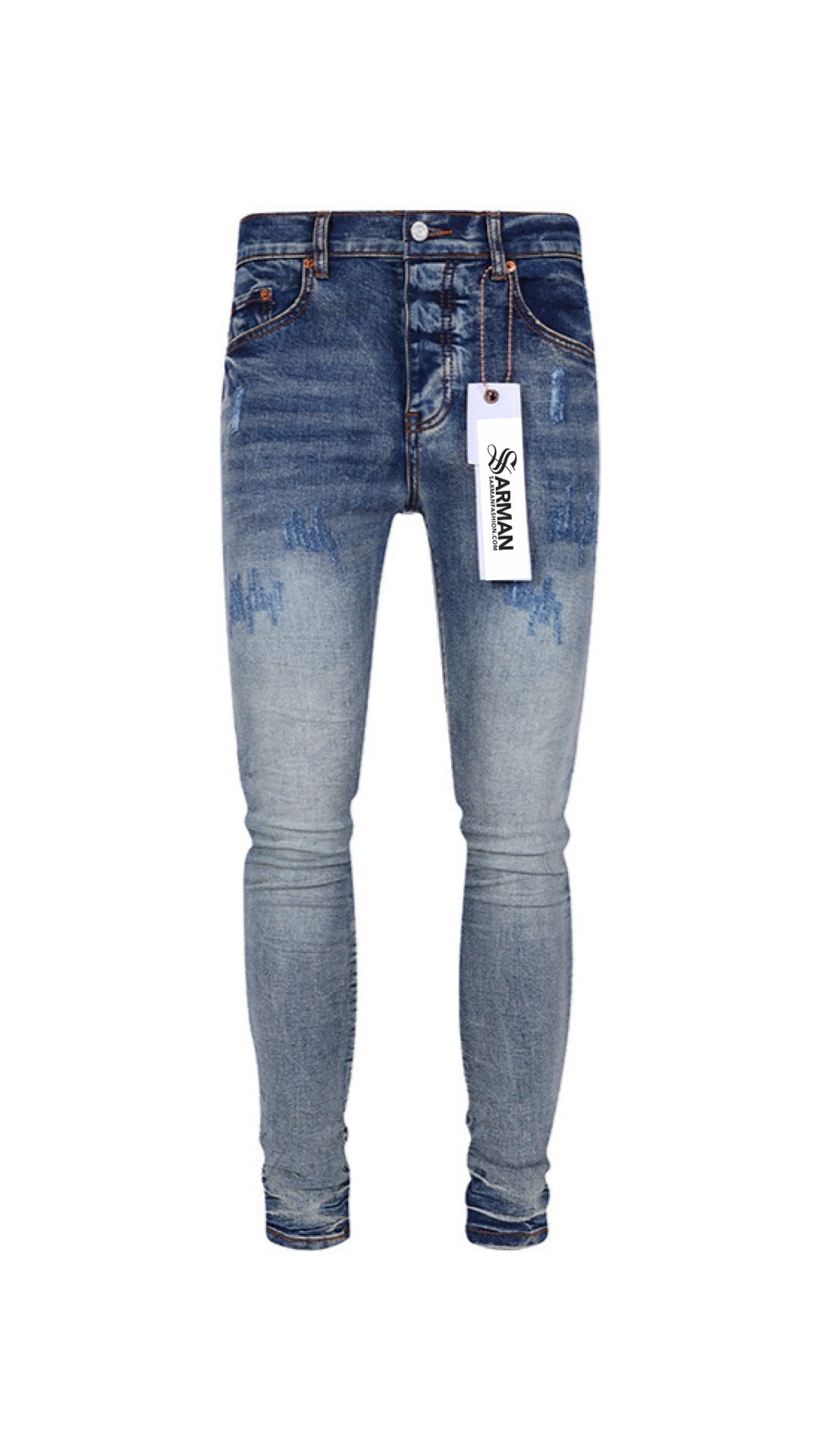 Molonut - Skinny Legs Denim Jeans for Men - Sarman Fashion - Wholesale Clothing Fashion Brand for Men from Canada