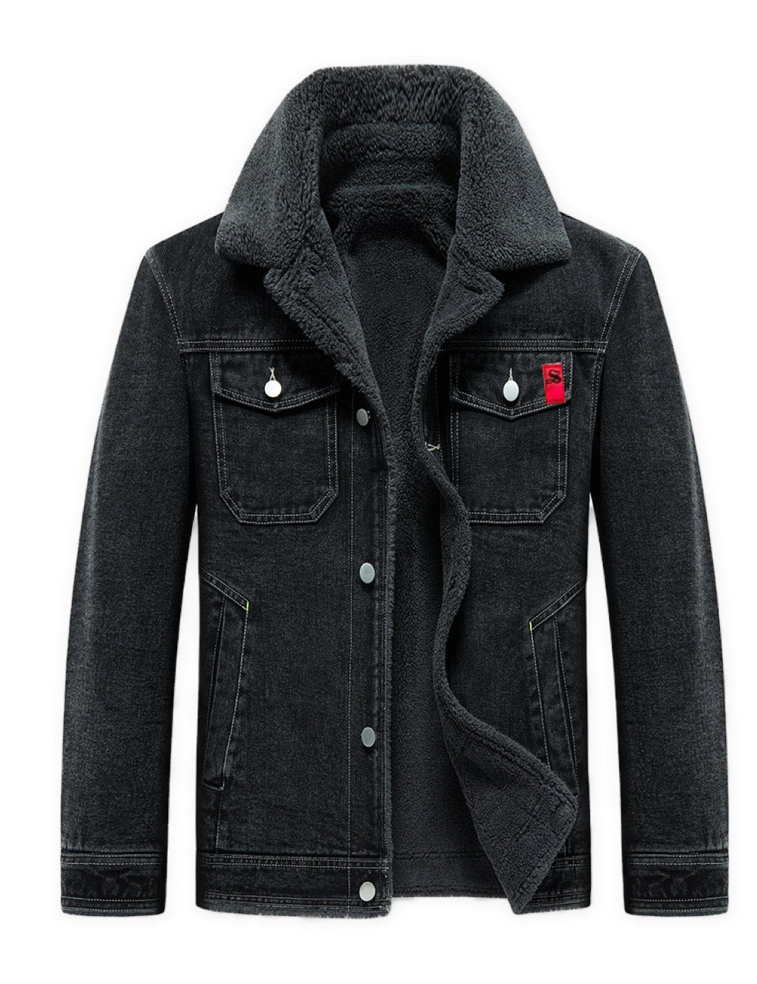 Monik - Long Sleeve Jeans Jacket for Men - Sarman Fashion - Wholesale Clothing Fashion Brand for Men from Canada