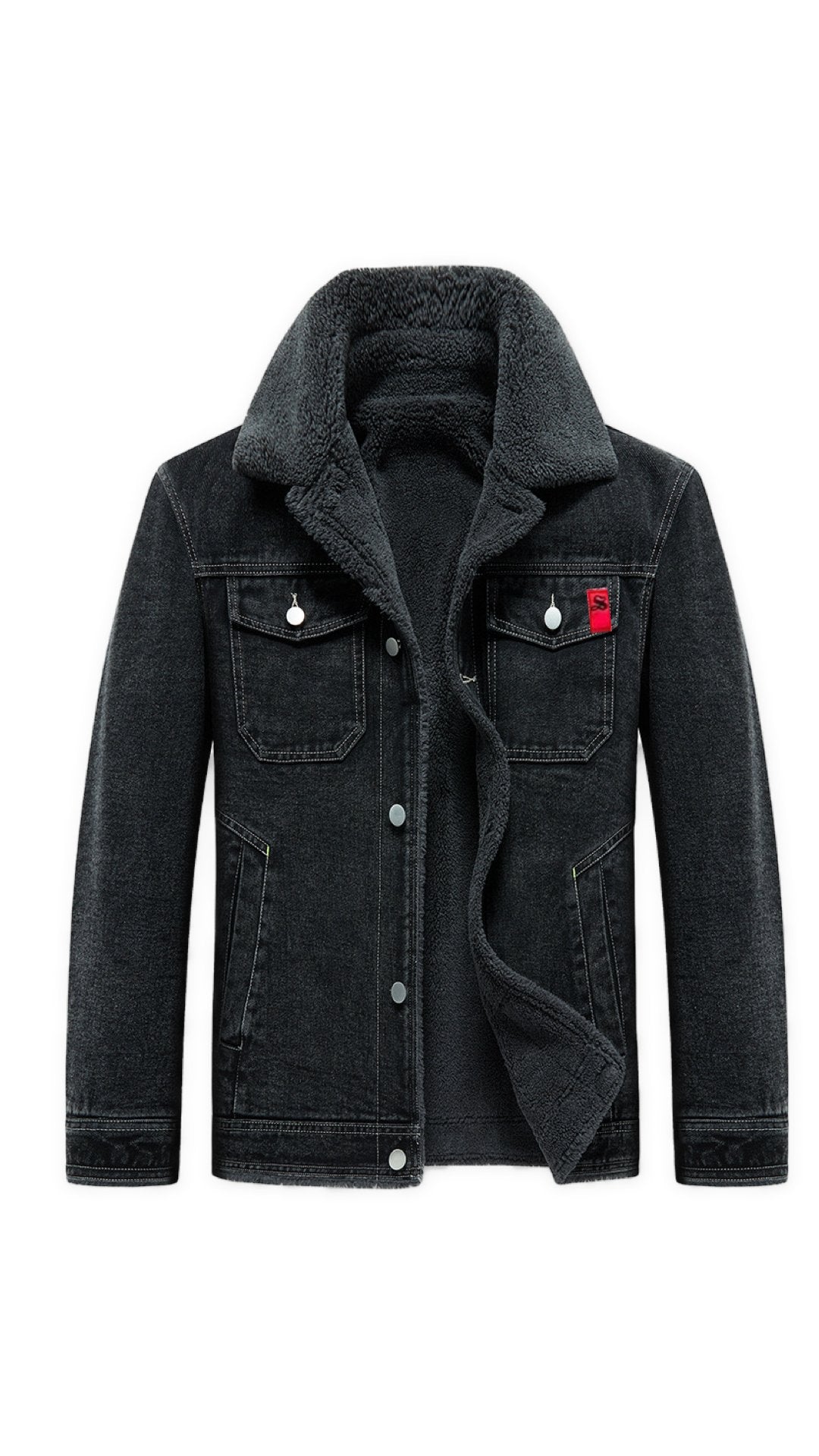 Monik - Long Sleeve Jeans Jacket for Men - Sarman Fashion - Wholesale Clothing Fashion Brand for Men from Canada