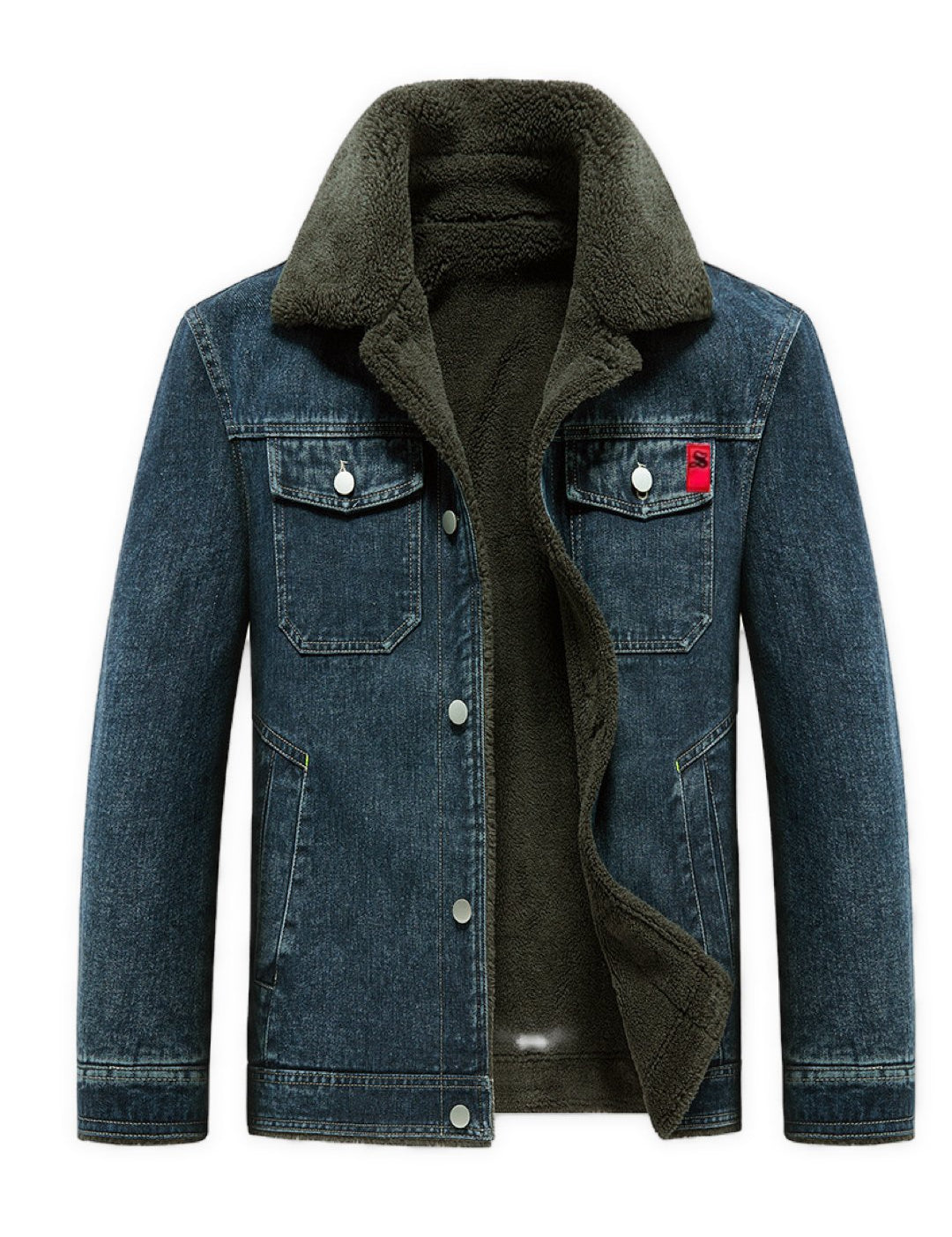 Monik - Long Sleeve Jeans Jacket for Men - Sarman Fashion - Wholesale Clothing Fashion Brand for Men from Canada