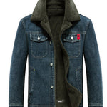 Monik - Long Sleeve Jeans Jacket for Men - Sarman Fashion - Wholesale Clothing Fashion Brand for Men from Canada