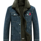 Monik - Long Sleeve Jeans Jacket for Men - Sarman Fashion - Wholesale Clothing Fashion Brand for Men from Canada