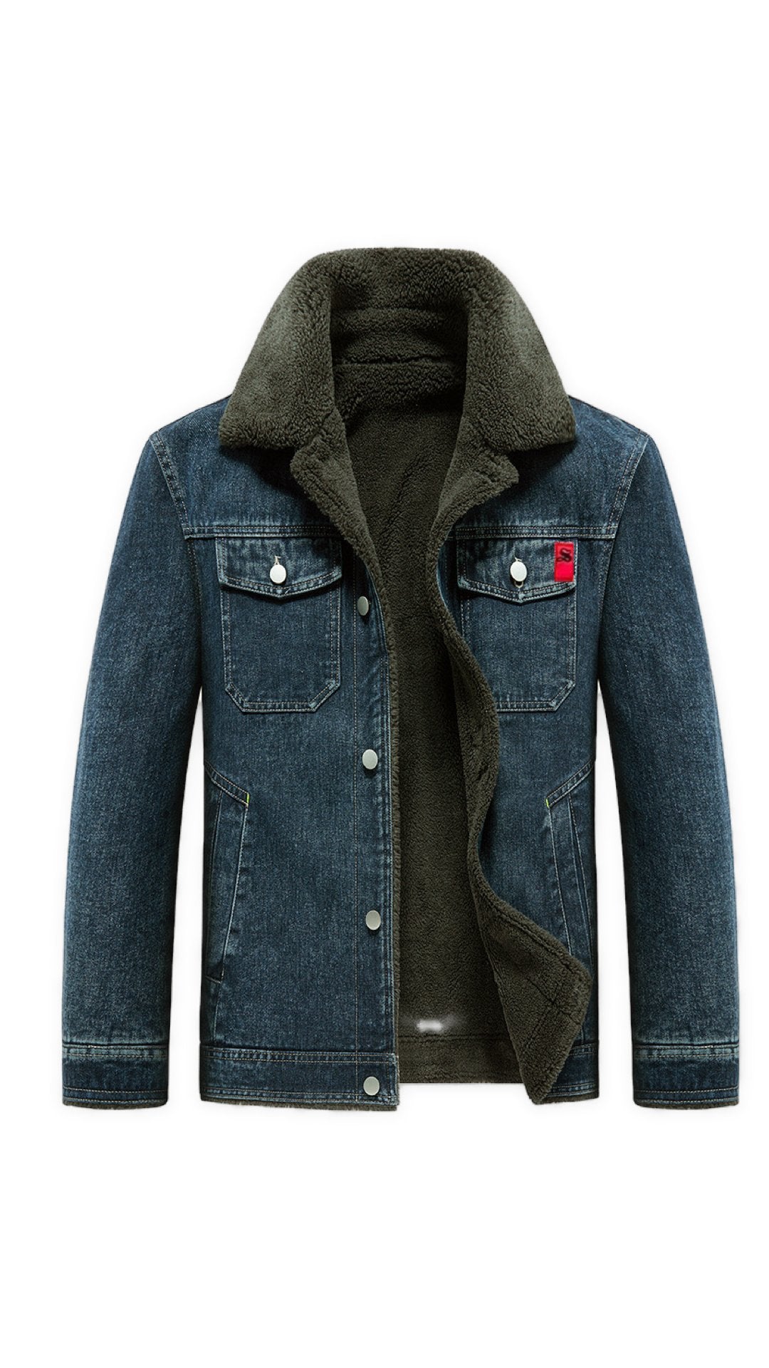 Monik - Long Sleeve Jeans Jacket for Men - Sarman Fashion - Wholesale Clothing Fashion Brand for Men from Canada