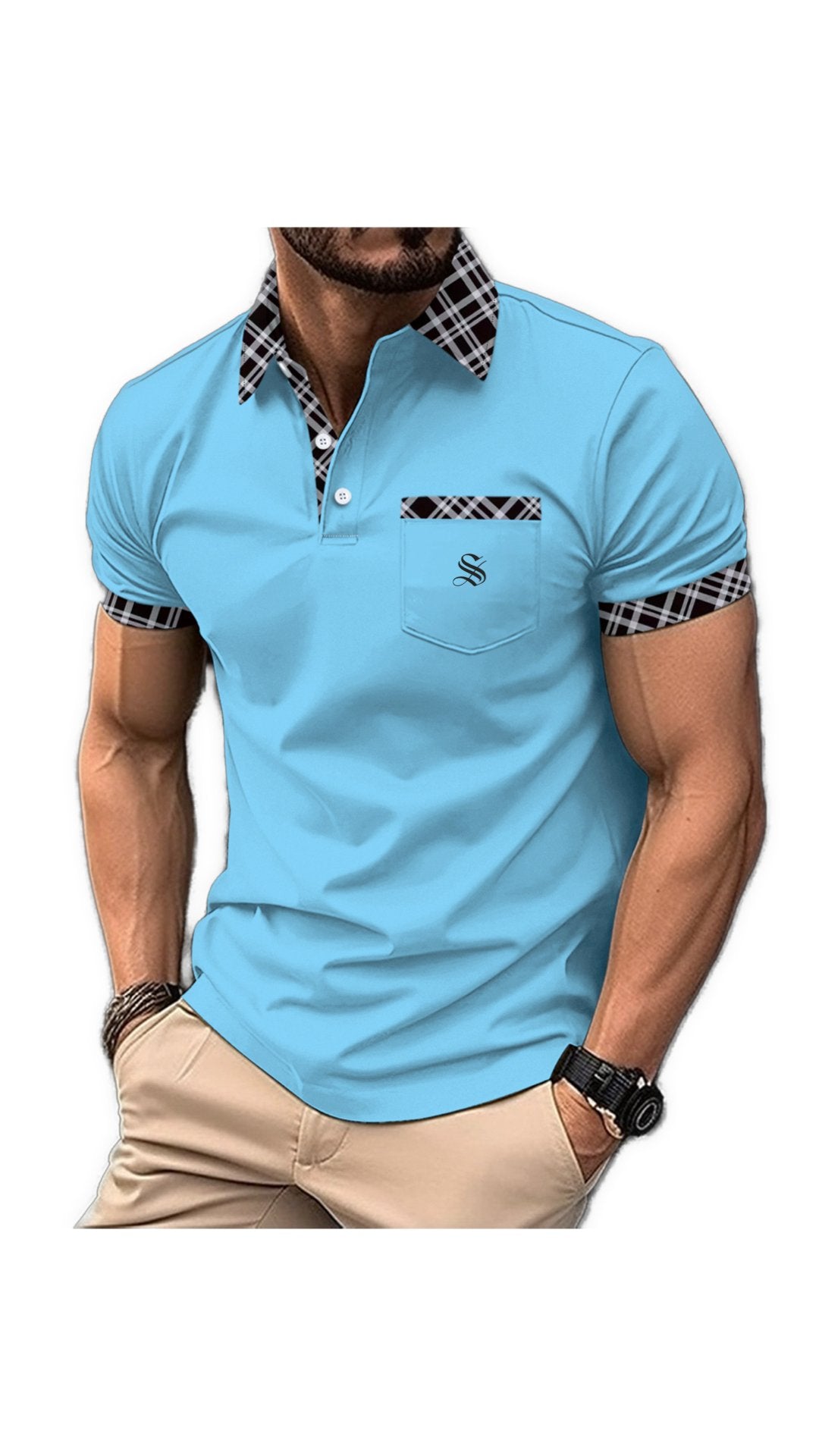 Monikilo - T-Shirt for Men - Sarman Fashion - Wholesale Clothing Fashion Brand for Men from Canada