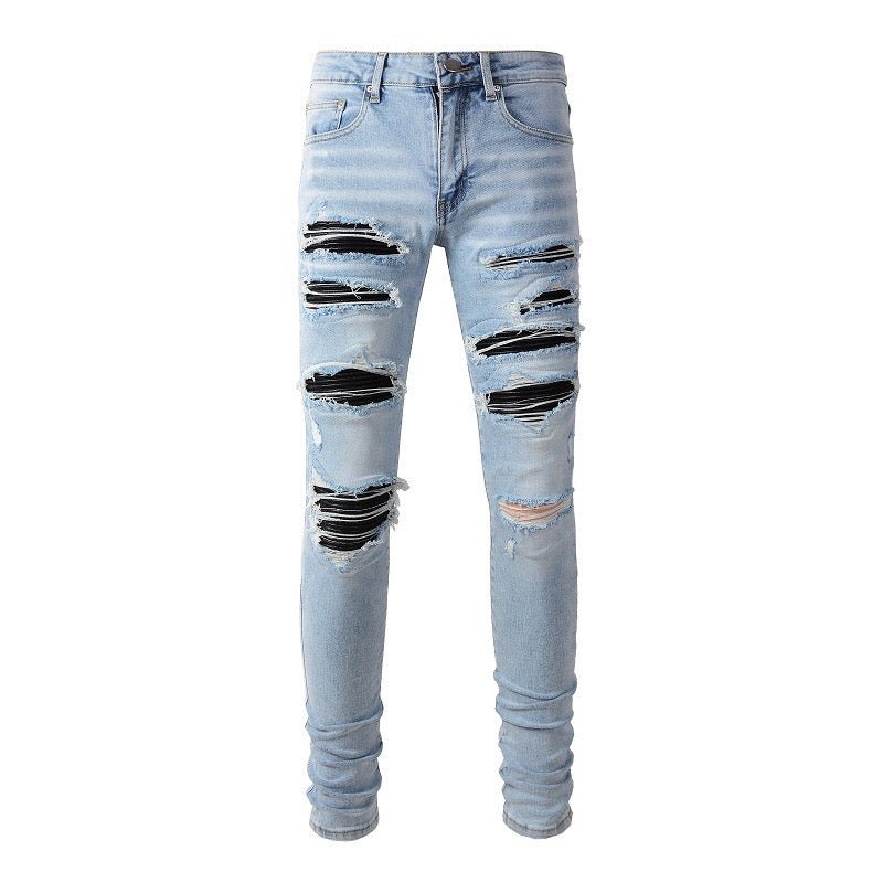 Morkilus - Blue Jeans for Men - Sarman Fashion - Wholesale Clothing Fashion Brand for Men from Canada