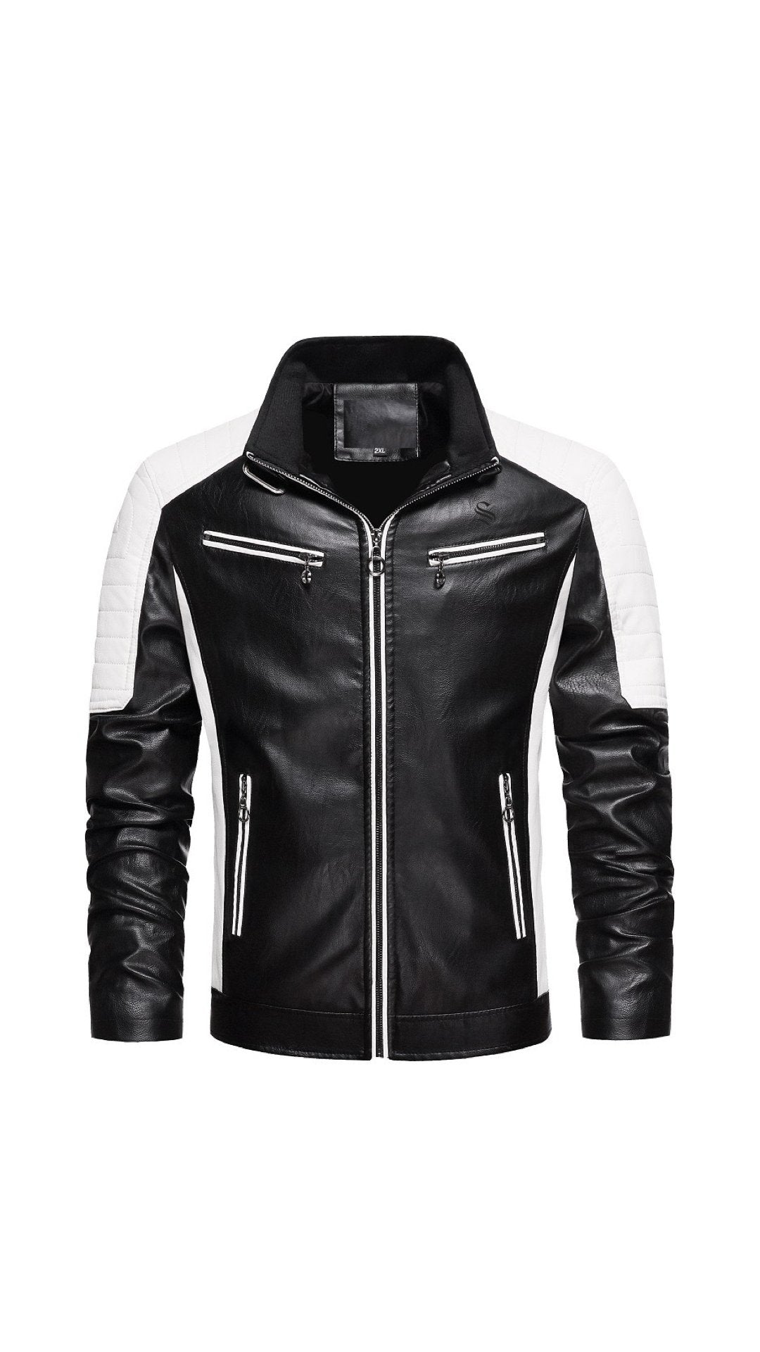 Moto - Jacket for Men - Sarman Fashion - Wholesale Clothing Fashion Brand for Men from Canada