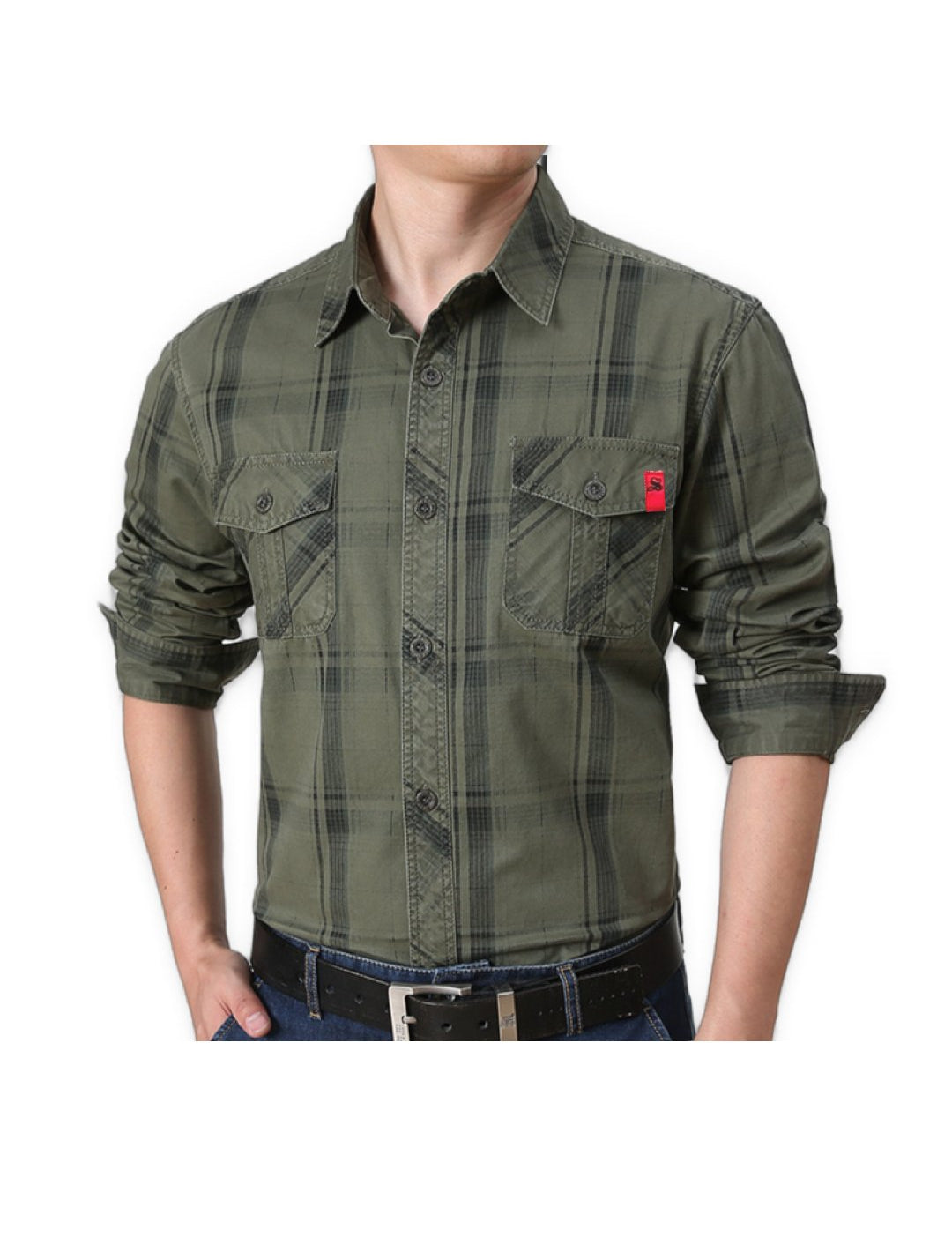 Mougliv - Long Sleeves Shirt for Men - Sarman Fashion - Wholesale Clothing Fashion Brand for Men from Canada