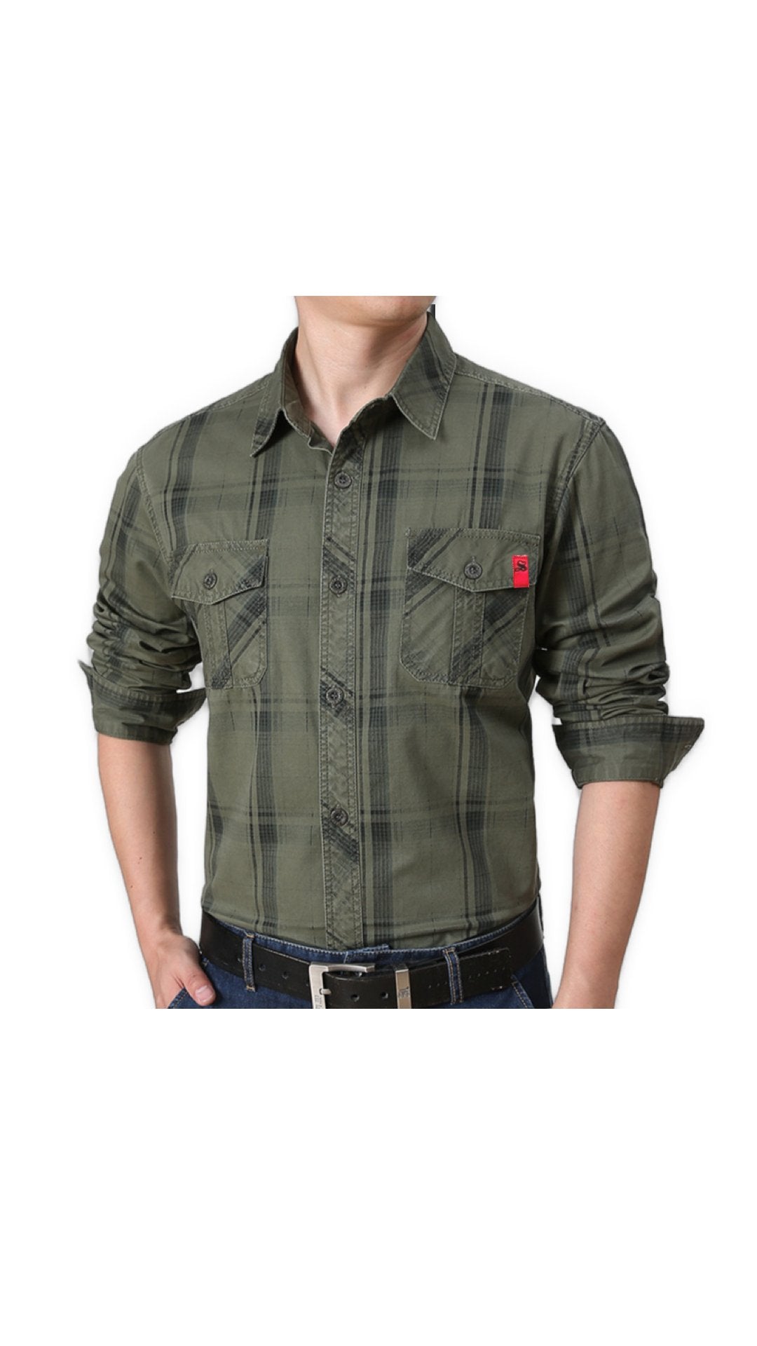 Mougliv - Long Sleeves Shirt for Men - Sarman Fashion - Wholesale Clothing Fashion Brand for Men from Canada