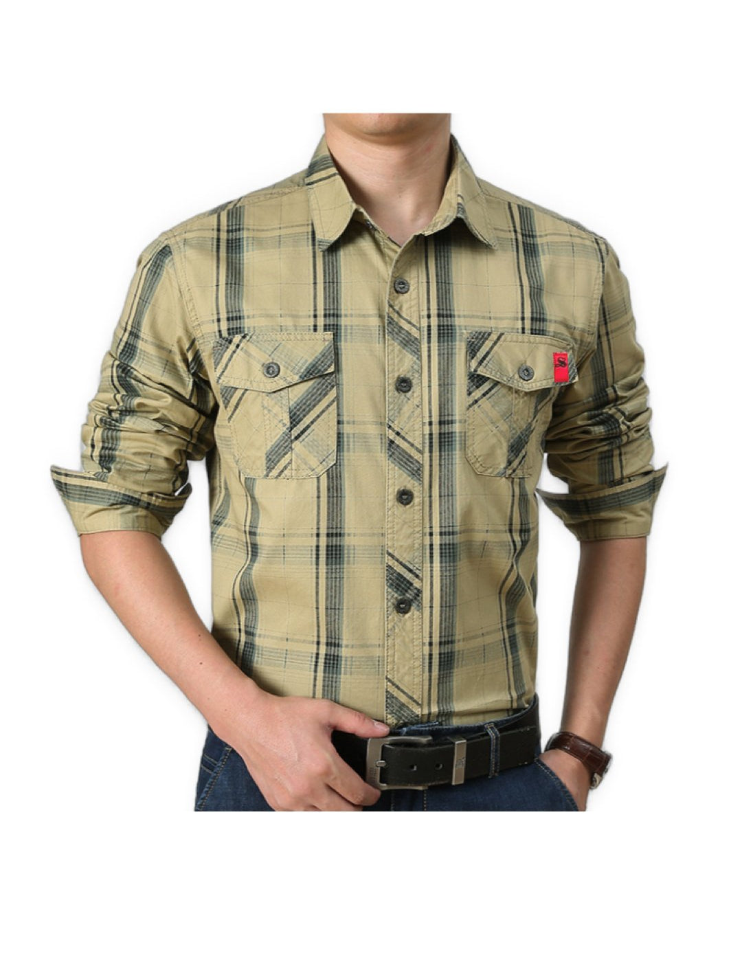 Mougliv - Long Sleeves Shirt for Men - Sarman Fashion - Wholesale Clothing Fashion Brand for Men from Canada