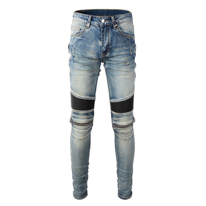 Movly - Blue Jeans for Men - Sarman Fashion - Wholesale Clothing Fashion Brand for Men from Canada
