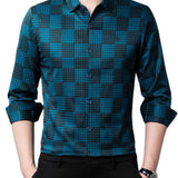 Mulu Square - Long Sleeves Shirt for Men - Sarman Fashion - Wholesale Clothing Fashion Brand for Men from Canada