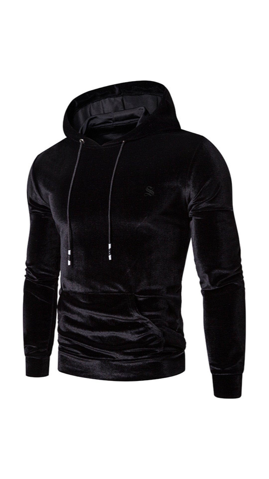 Mutant - Velvet Hoodie for Men - Sarman Fashion - Wholesale Clothing Fashion Brand for Men from Canada