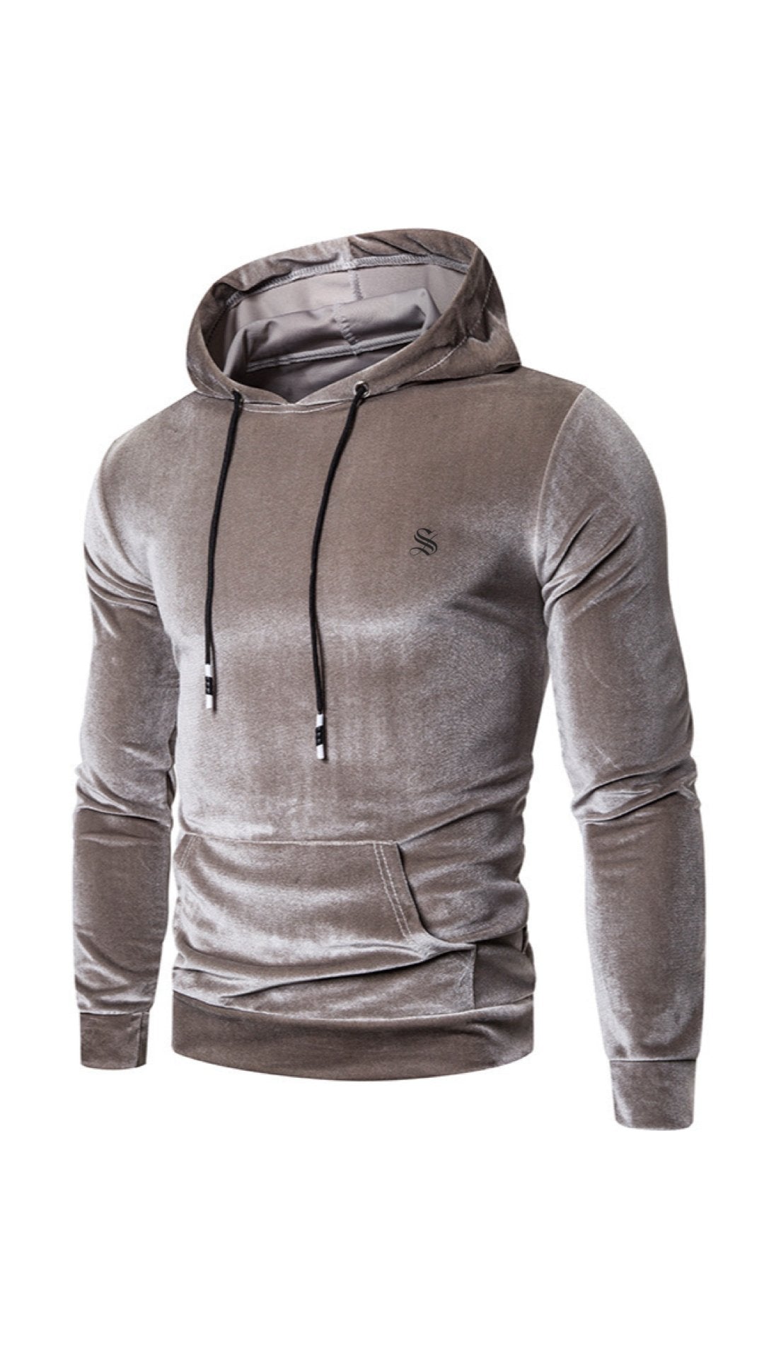 Mutant - Velvet Hoodie for Men - Sarman Fashion - Wholesale Clothing Fashion Brand for Men from Canada