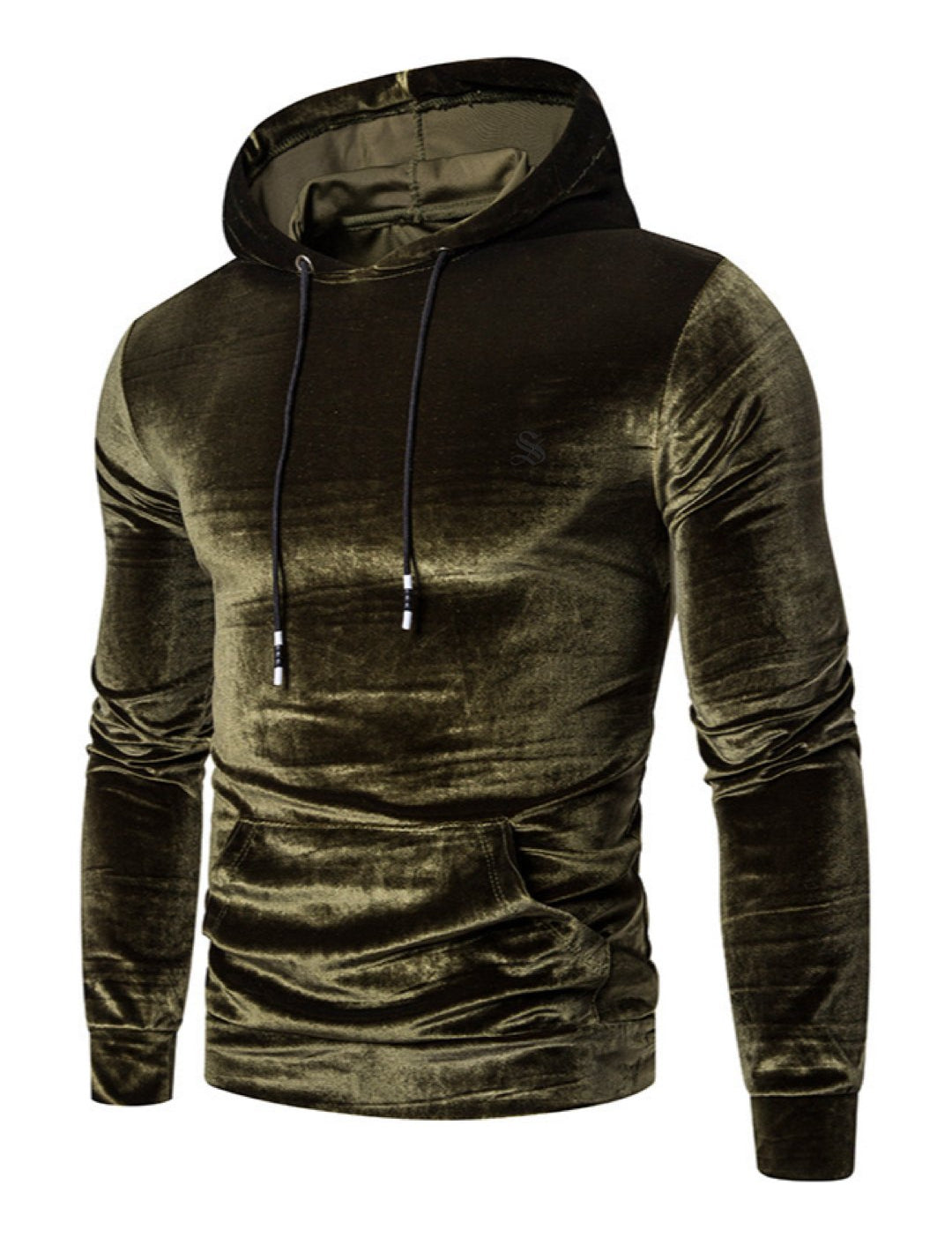 Mutant - Velvet Hoodie for Men - Sarman Fashion - Wholesale Clothing Fashion Brand for Men from Canada