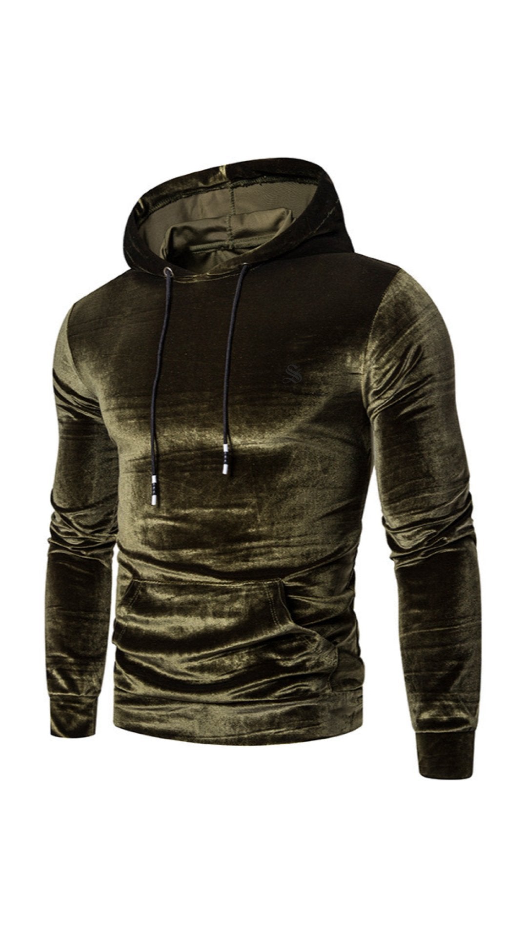 Mutant - Velvet Hoodie for Men - Sarman Fashion - Wholesale Clothing Fashion Brand for Men from Canada