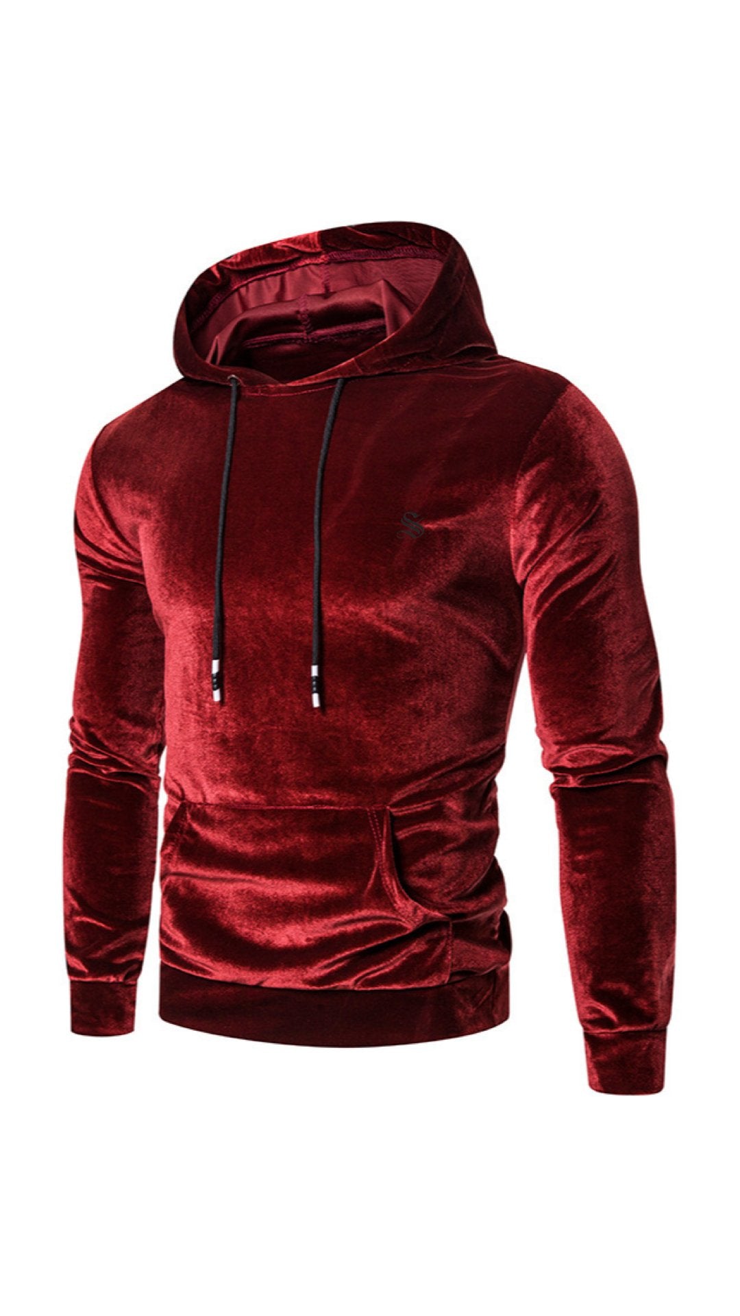 Mutant - Velvet Hoodie for Men - Sarman Fashion - Wholesale Clothing Fashion Brand for Men from Canada