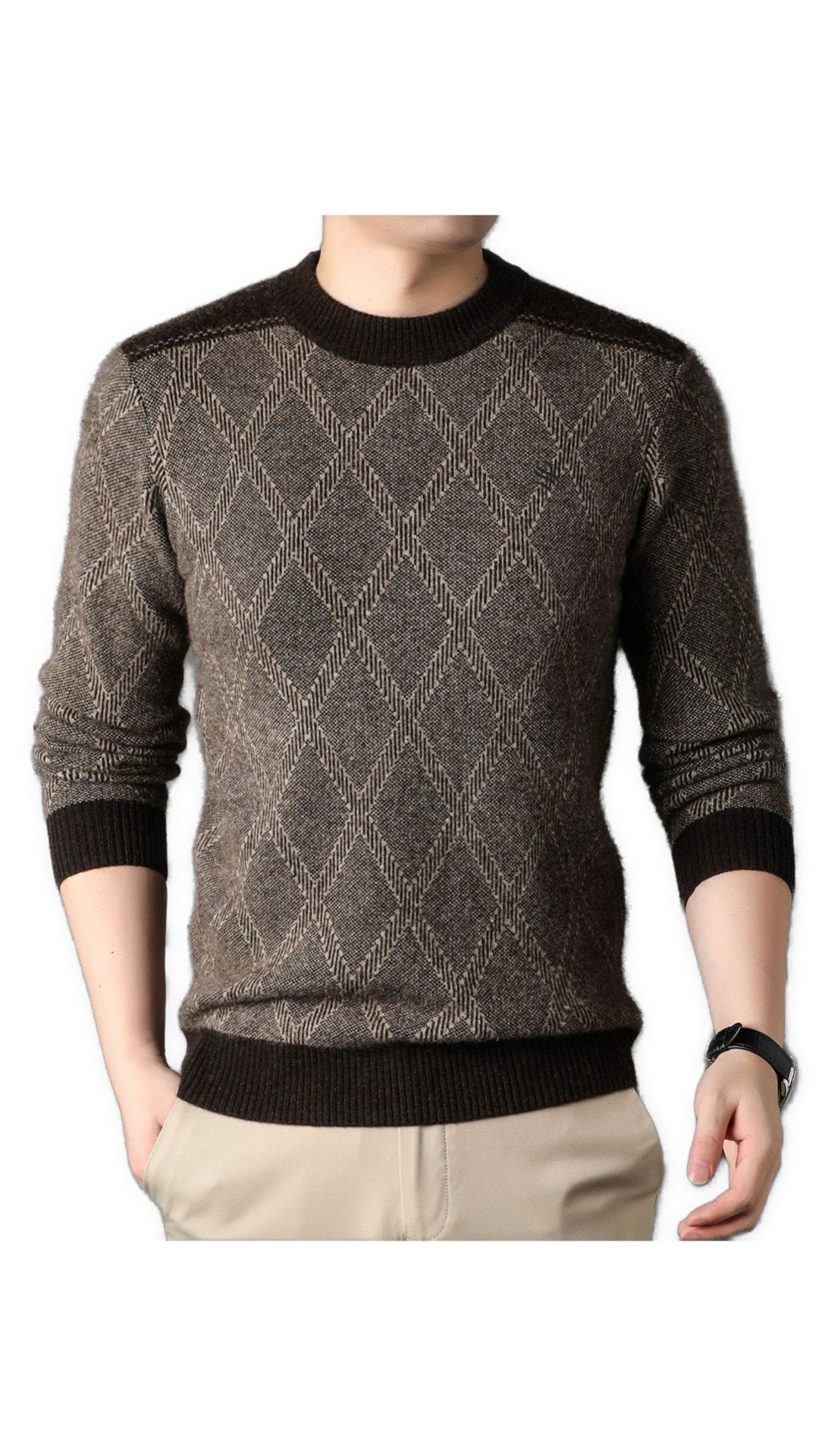 Mutony - Sweater for Men - Sarman Fashion - Wholesale Clothing Fashion Brand for Men from Canada