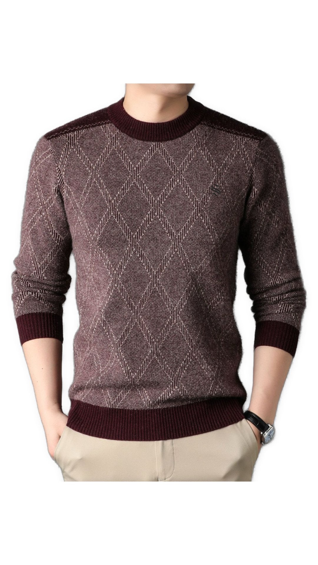 Mutony - Sweater for Men - Sarman Fashion - Wholesale Clothing Fashion Brand for Men from Canada